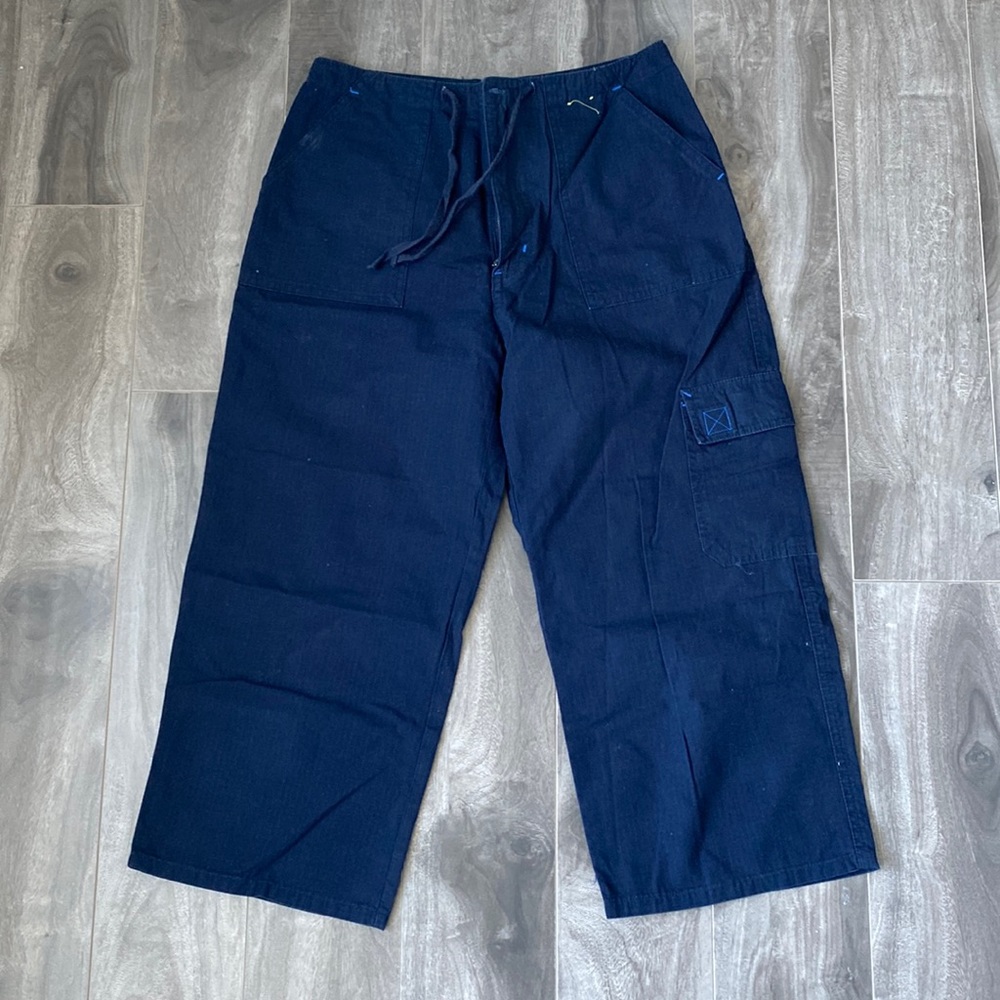 Girl’s Cargo Capris - navy
